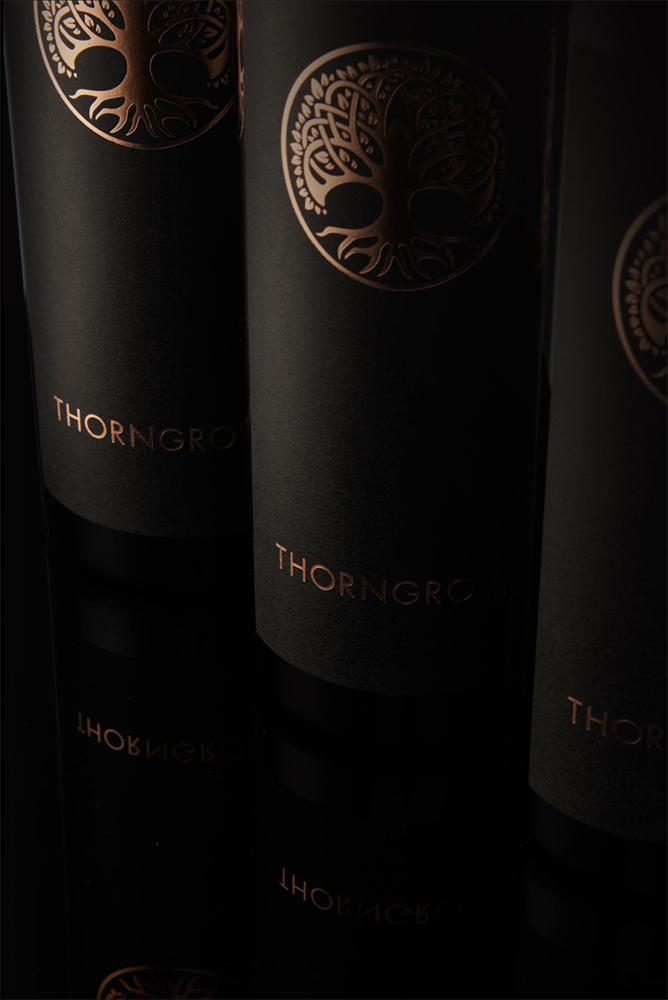 Wine bottle labels incorporating metallic foils add lustre to packaging