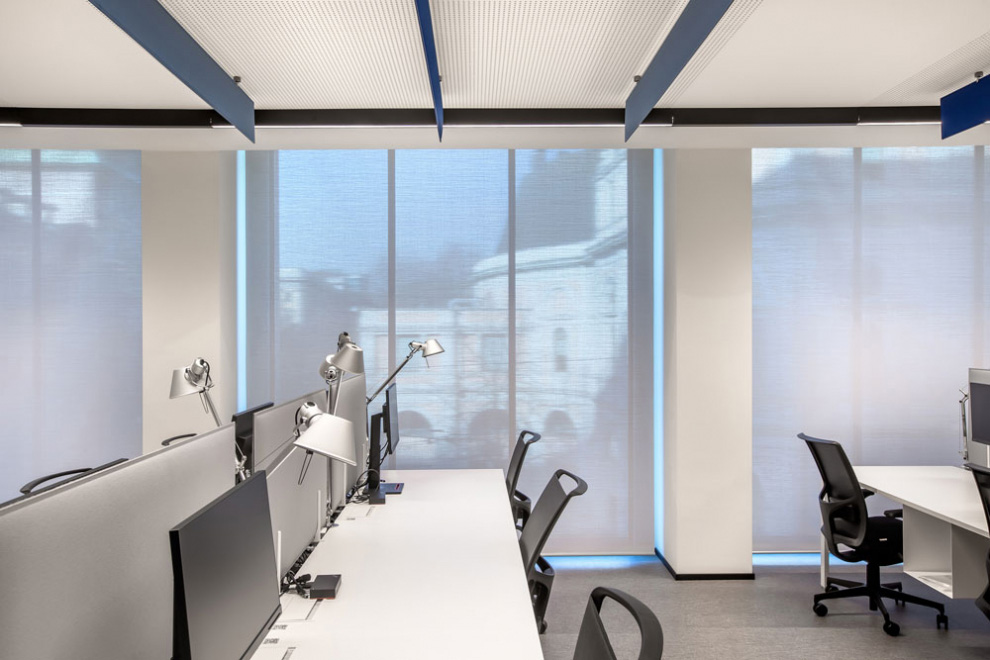 Soltis Touch interior blinds fabric enables energy efficiency