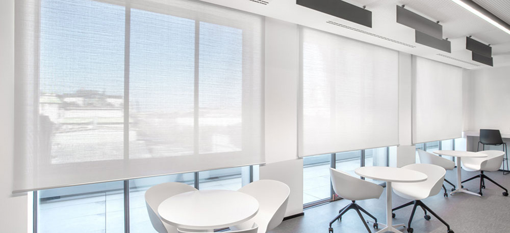 Soltis Touch roller blinds minimize need for artificial lighting